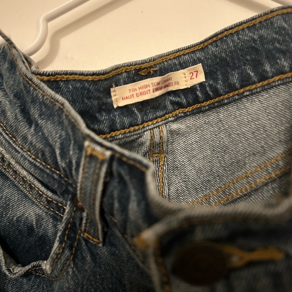 Levi’s 70’s high slim straight size 27 - Picture 4 of 4